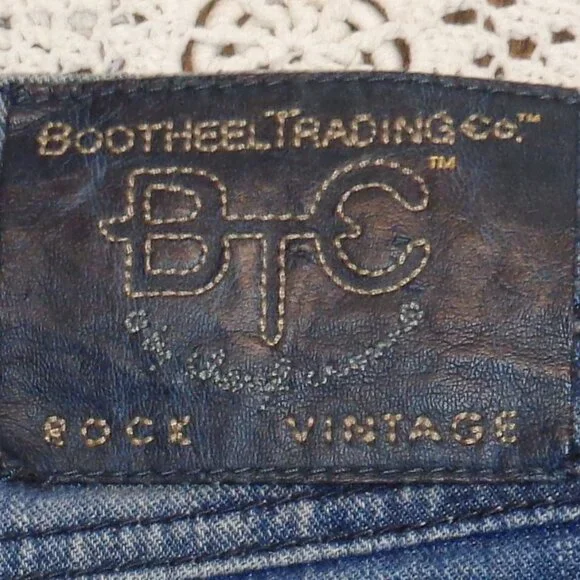 Bootheel Trading Co by Sheryl Crow Rock Vintage Jeans Women 36x27 NO TAG (A) - Picture 6 of 7